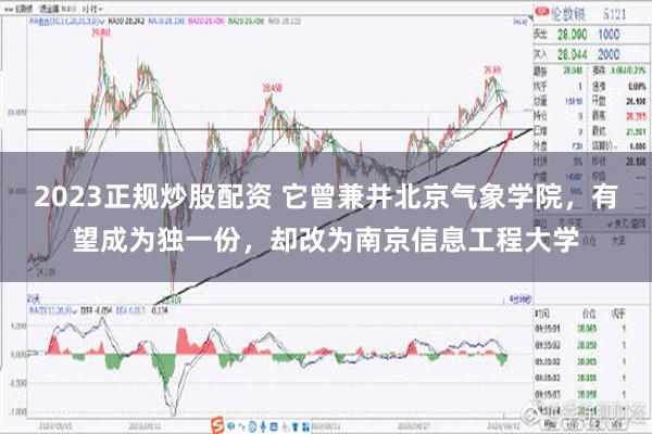 2023正规炒股配资 它曾兼并北京气象学院，有望成为独一份，却改为南京信息工程大学